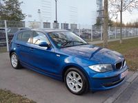 Gebraucht BMW 116 Advantage 116 PS (85 kW) 2007 Blau Kleinwagen
