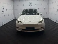 Gebraucht Tesla Model Y Long Range AWD 378 kW (514 PS) 2023 Weiß SUV