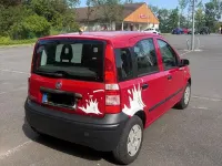 Gebraucht Fiat Panda 56 PS (41 kW) 2010 Rot Kleinwagen