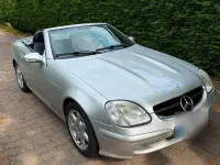 Gebraucht Mercedes SLK200 163 PS (119 kW) 2001 Silber Cabrio