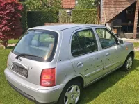 Gebraucht Nissan Micra 82 PS (60 kW) 2002 Silber Kleinwagen