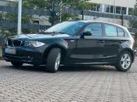 Gebraucht BMW 116 122 PS (89 kW) 2008 Schwarz Kleinwagen