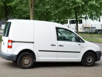 Gebraucht VW Caddy 105 PS (77 kW) 2010 Weiß Van / Kleinbus
