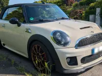 Gebraucht Mini John Cooper Works Cabriolet 211 PS (155 kW) 2011 Beige Cabrio