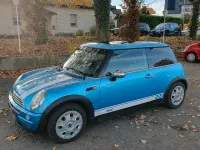 Brugt Mini ONE 90 HK (66 kW) 2004 Blå Hatchback