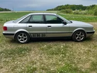 Käytetty Audi 80 116 HP (85 kW) 1994 Hopea Sedan