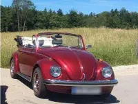 Gebraucht VW Type 3 Karmann 44 PS (32 kW) 1969 Rot Cabrio