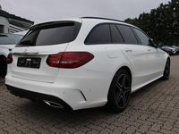 Gebraucht Mercedes C220 AMG line 194 PS (142 kW) 2021 Weiß Limousine