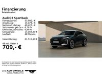 Neu Audi Q3 S-Line 150 PS (110 kW) 2026 Mythosschwarz metallic SUV
