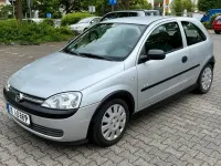 Gebraucht Opel Corsa 75 PS (55 kW) 2003 Silber Kleinwagen