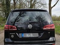 Gebraucht VW Sharan Sound 150 PS (110 kW) 2017 Schwarz Van / Kleinbus