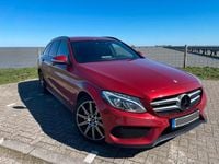Gebraucht Mercedes C200 AMG line 184 PS (135 kW) 2014 Rot Kombi