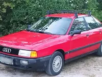 Gebraucht Audi 80 90 PS (66 kW) 1991 Rot Limousine