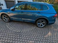 Gebraucht VW Tiguan Allspace R-line 200 PS (147 kW) 2021 Blau SUV