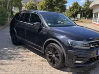 Gebraucht VW Tiguan Allspace 200 PS (147 kW) 2021 Schwarz SUV