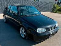 Gebraucht VW Golf Cabriolet Comfortline 75 PS (55 kW) 1999 Schwarz Cabrio
