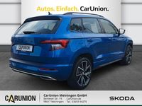 Gebraucht Skoda Karoq SportLine 190 PS (139 kW) 2020 Blau SUV