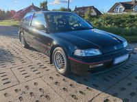 Gebraucht Honda Civic 110 PS (80 kW) 1990 Schwarz Kleinwagen