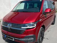 Second-hand VW Multivan 204 CP (150 kW) 2024 Roșu Monovolum