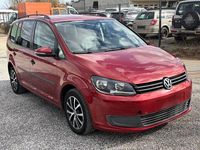 Gebraucht VW Touran Trendline 105 PS (77 kW) 2011 Rot Van / Kleinbus
