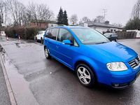 Occasion VW Touran 105 ch (77 kW) 2005 Bleue Monospace