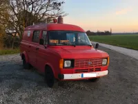 Gebraucht Ford Transit 78 PS (57 kW) 1982 Rot Limousine
