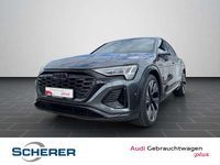 Gebraucht Audi Q8 e-tron S-Line 300 kW (408 PS) 2024 Daytonagrau perleffekt SUV