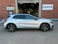 Gebraucht Mercedes GLA220 AMG line 170 PS (125 kW) 2015 Silber SUV