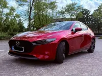 Gebraucht Mazda 3 Selection 179 PS (131 kW) 2019 Rot Limousine