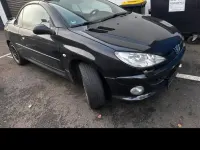 Gebraucht Peugeot 206 2009 Schwarz Coupé