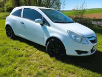 Gebraucht Opel Corsa 80 PS (58 kW) 2010 Weiß Kleinwagen