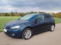 Gebraucht VW Golf VI Trendline 105 PS (77 kW) 2011 Blau Kleinwagen