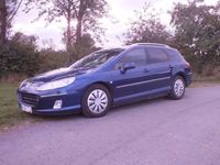 gebraucht Peugeot 407 SW, Panoramadach, Teilleder, Vollausstattung, AHK