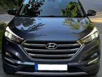 Gebraucht Hyundai Tucson Turbo 177 PS (130 kW) 2018 Grau SUV