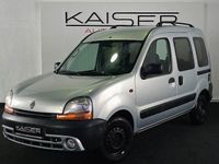 Gebraucht Renault Kangoo Authentique 75 PS (55 kW) 2002 Grau Van / Kleinbus