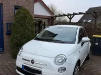 Gebraucht Fiat 500 Pop 69 PS (50 kW) 2008 Weiß Kleinwagen