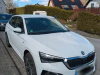Gebraucht Skoda Scala Tour 110 PS (80 kW) 2022 Weiß Kleinwagen