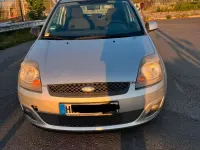 Gebraucht Ford Fiesta 2008 Silber Kleinwagen