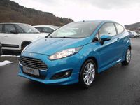 Gebraucht Ford Fiesta SYNC Edition 101 PS (74 kW) 2015 Arubablau metallic Limousine