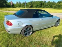 Gebraucht BMW 318 143 PS (105 kW) 2004 Silber Cabrio