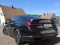 Gebraucht BMW 740 Sport Line 340 PS (250 kW) 2021 Schwarz Limousine