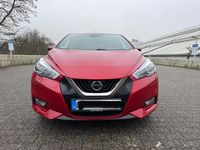 Gebraucht Nissan Micra Tekna 90 PS (66 kW) 2017 Rot Kleinwagen