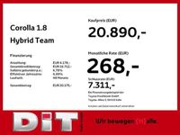 gebraucht Toyota Corolla 1.8 Hybrid Team D Allwetter Style Paket