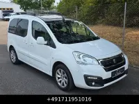 Gebraucht Peugeot Partner Tepee Allure 120 PS (88 kW) 2017 Weiß Van / Kleinbus