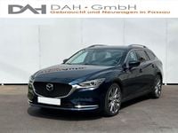 Gebraucht Mazda 6 Exclusive-Line 194 PS (142 kW) 2021 Blau Kombi