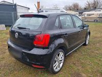 Gebraucht VW Polo Highline 90 PS (66 kW) 2014 Schwarz Kleinwagen