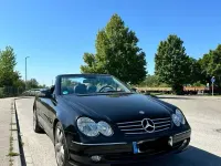 Gebraucht Mercedes CLK320 218 PS (160 kW) 2004 Schwarz Cabrio