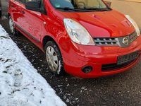 Gebraucht Nissan Note 88 PS (64 kW) 2008 Rot Kleinwagen