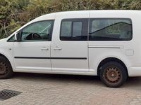 Gebraucht VW Caddy Maxi 105 PS (77 kW) 2009 Weiß Van / Kleinbus