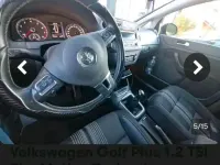 Gebraucht VW Golf Plus Cross 105 PS (77 kW) 2012 Schwarz Van / Kleinbus